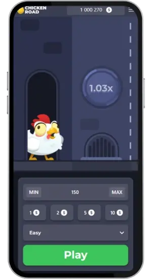 Spielstart mit dem Huhn