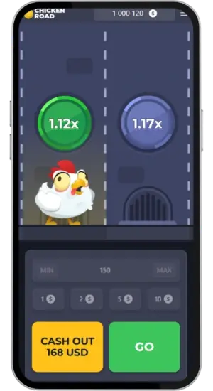 Kleiner Gewinn in Chicken Road